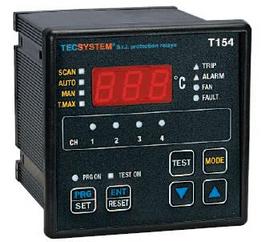 Блок керування та сигналізації T154 для датчиків температури